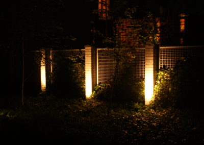 Oświetlenie ogrodzenia